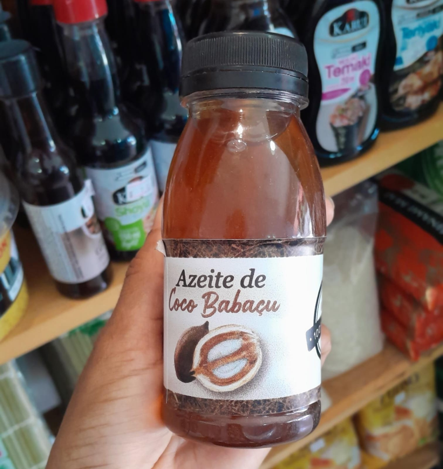 Azeite de coco babaçu 