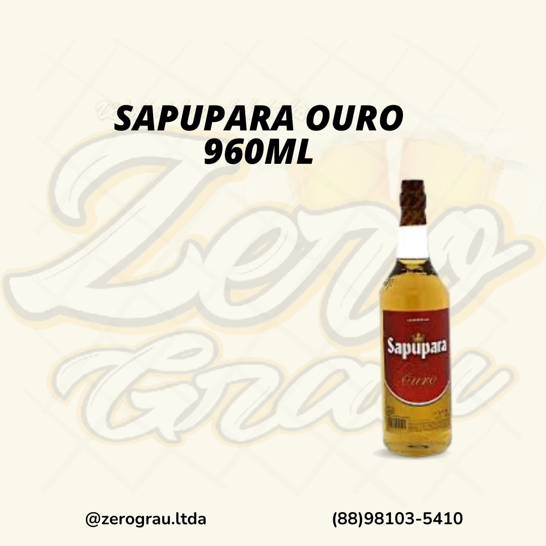 SAPUPARA OURO GFA DE VDRO 965ML
