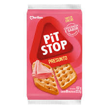 Biscoito Pitstop presunto  kit com 8