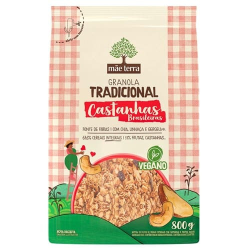 Granola Tradicional Mãe Terra 800g