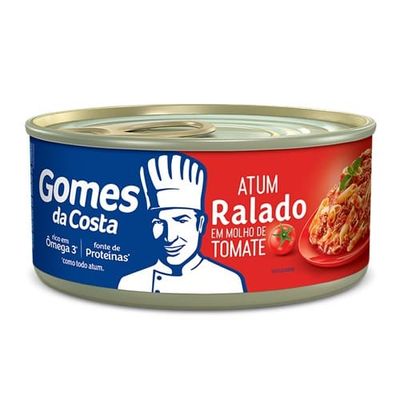 Atum Ralado Ao Molho de Tomate Gomes da Costa 170g