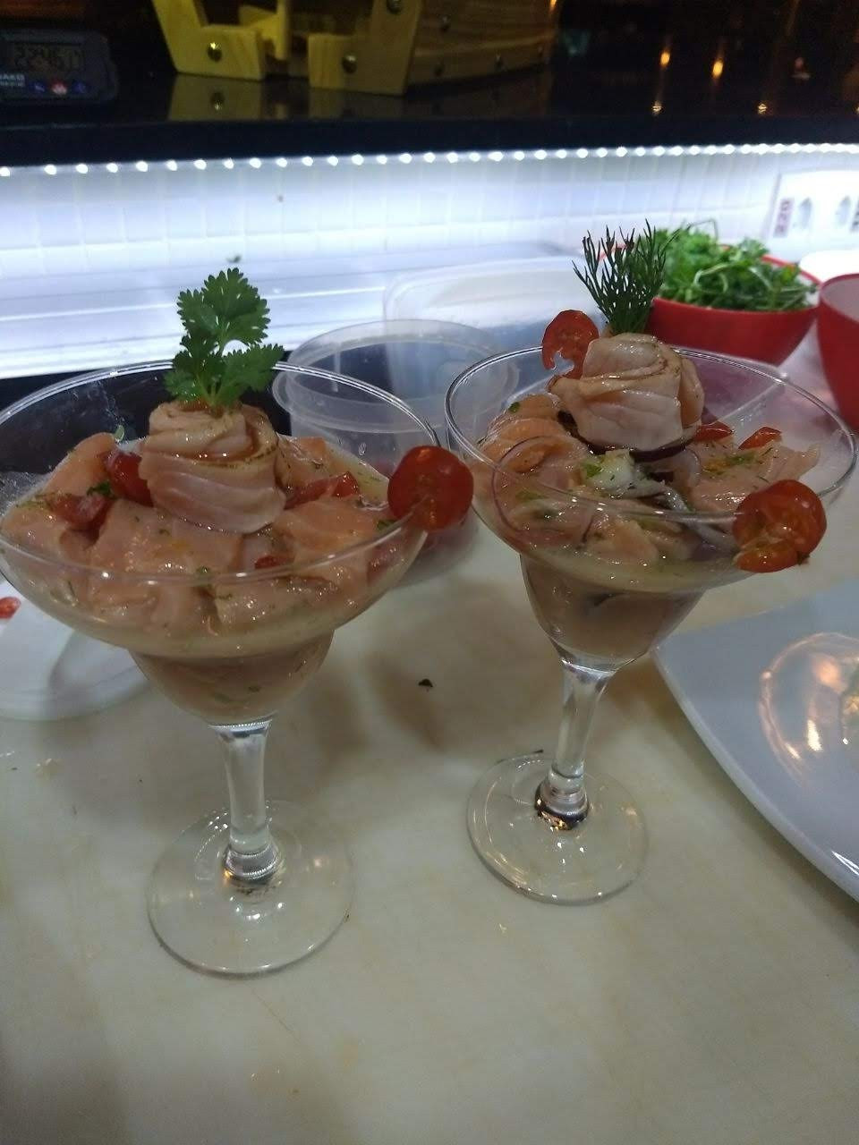 CEVICHE DE SALMÃO