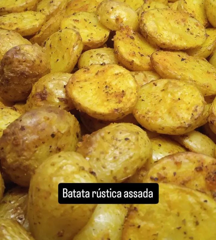 Batata Rústica Assada