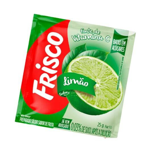 Refresco em Pó Sabor Limão Frisco 25g