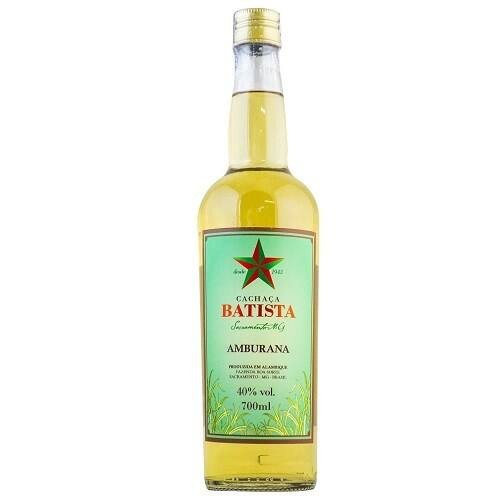 Cachaça Batista Amburana Garrafa 700mls