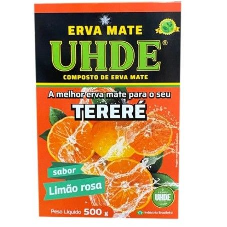 ERVA TERERE UHDE LIMAO ROSA CX500G**