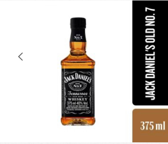 JACK DANIELS 375 ML