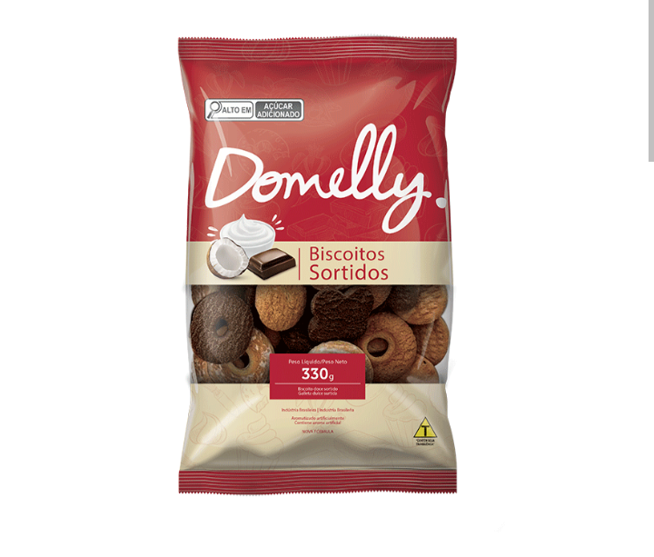 Biscoito Domelly Sortido 330g