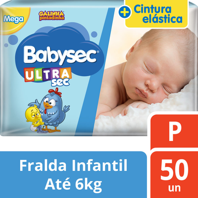 FRALDA BABYSEC ULTRA PROTECT MEGA P