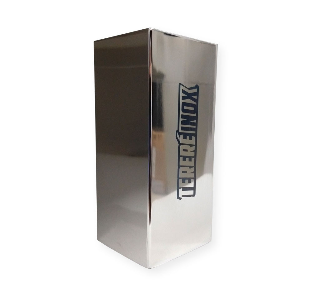 COPO INOX P/TERERE TRX QUADRADO REF.349